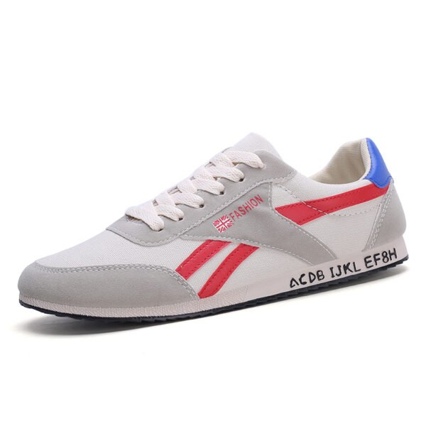 Best Suede Canvas Sneakers Men Rubber Cortez Falt Walking Shoes-k21